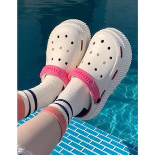 🍓EnJoy🍓 พร้อมส่ง (TO-2913/DOLL) รองเท้าแตะแบบสวม สายคาด ดีเทลเรียบๆ สีพาลเทล