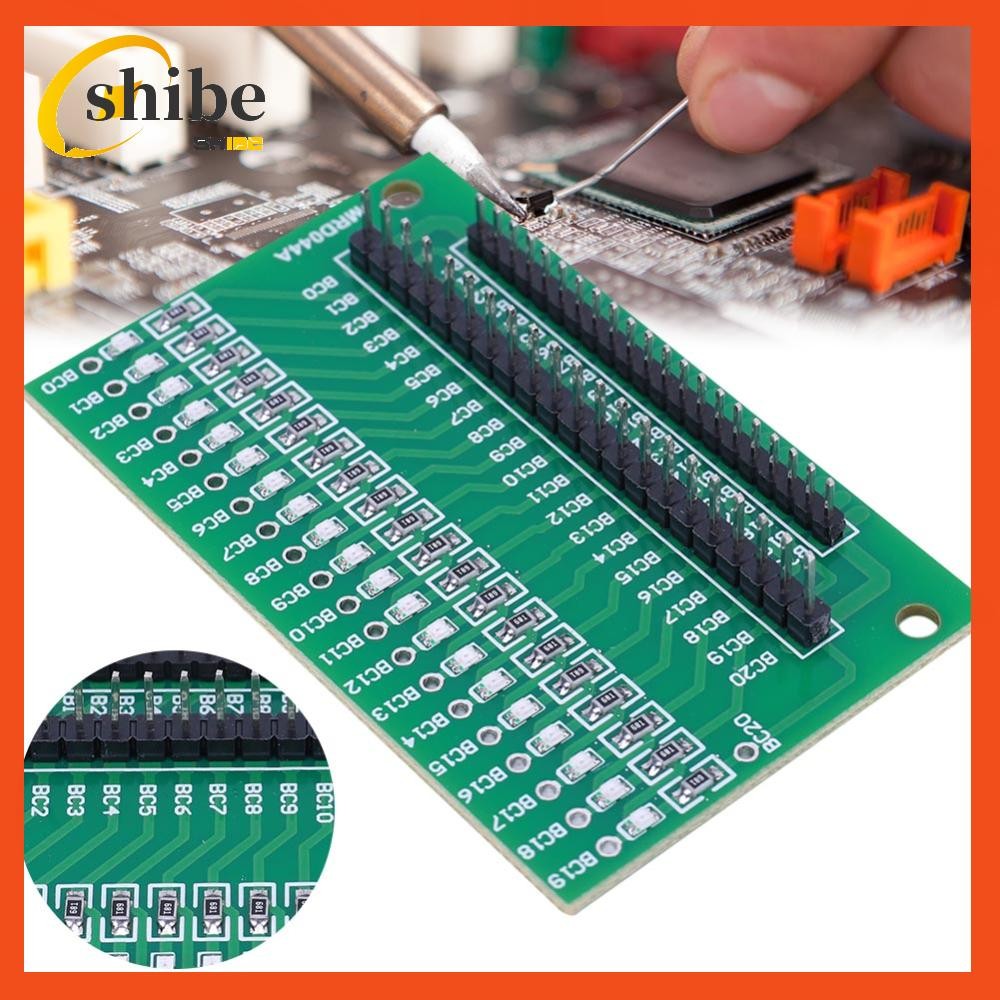 [shibell01.th] Bms 20S 48VLithium เครื่องทดสอบแบตเตอรี่บอร์ดป้องกัน LED การตรวจจับตัวบ่งชี้