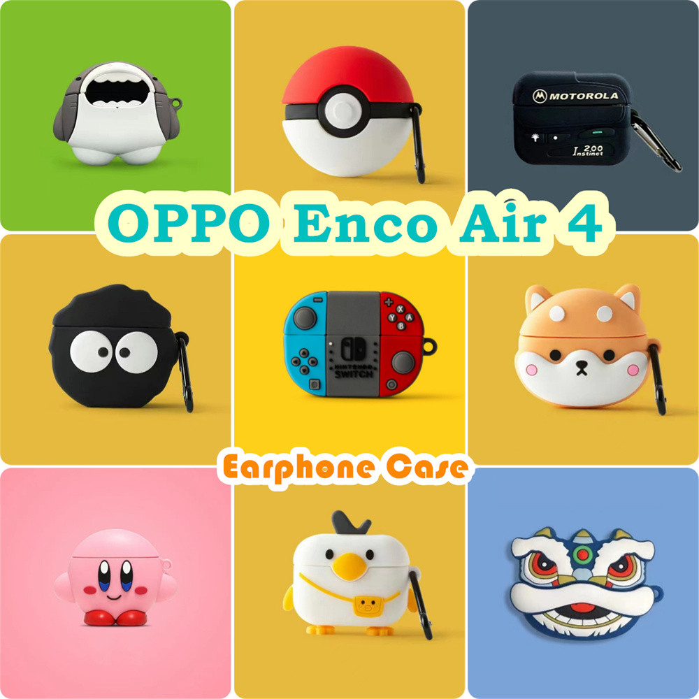 imamura สําหรับ OPPO Enco Air 4 กรณี Niche การ์ตูนซิลิโคนอ่อนนุ่มหูฟังกรณีปลอก NO.2
