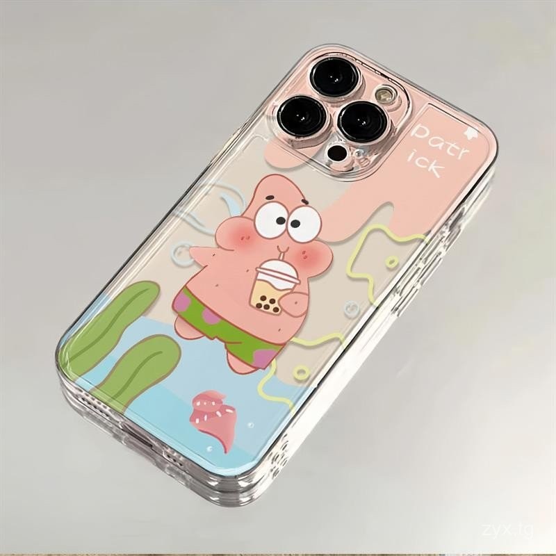 ดื่มชานม Paida Star Apple iphone151413 PROMAX เคสมือถือ1112นุ่ม XS สเปซใส