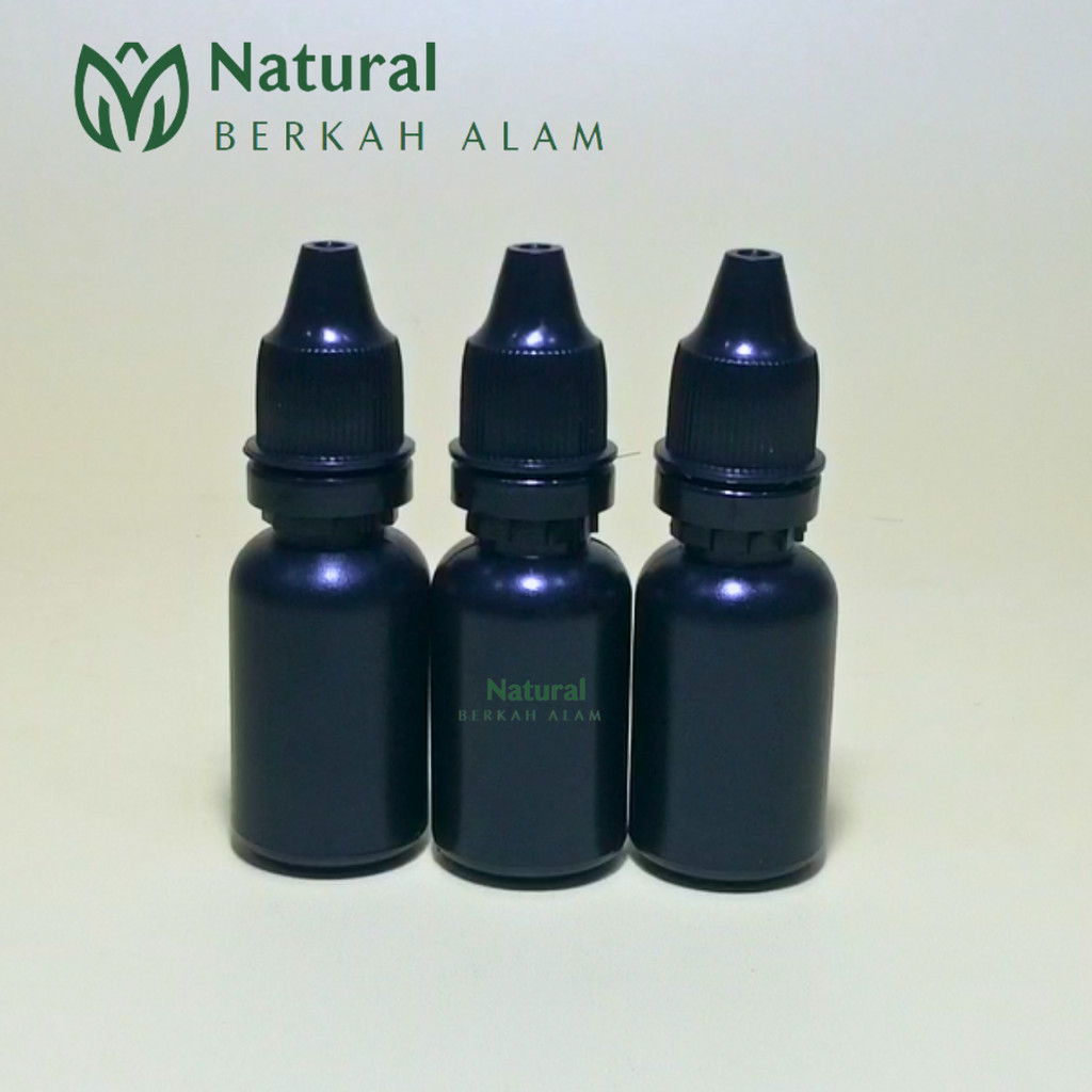 MATA Cendo 15 ml ขวดหยด HDPE สีดํา / ขวด HDPE / ขวดหยดตา / Cendo 15 ml