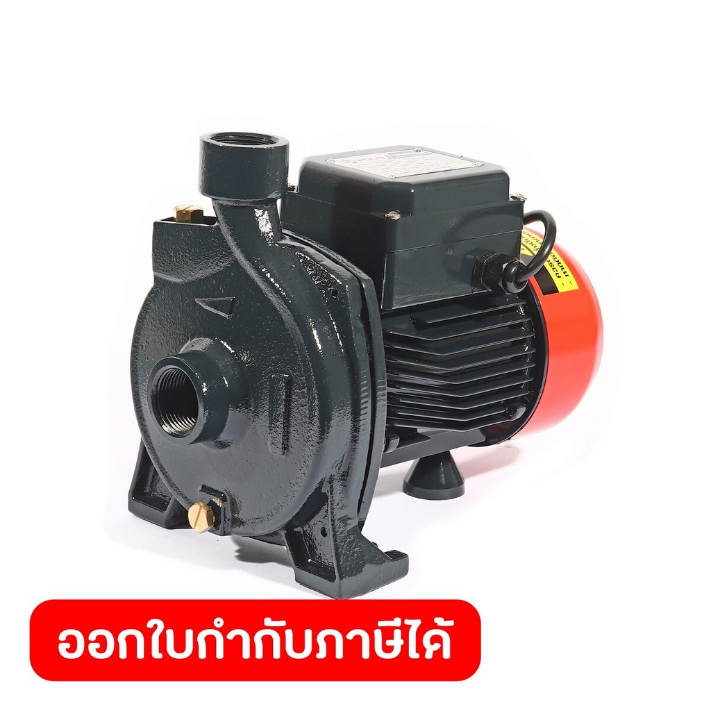 POLO ปั๊มหอยโข่ง ท่อ 1 นิ้ว กำลังมอเตอร์ 0.5 แรงม้า รุ่น CPM-130B ส่งสูงสุด 22 ม. เรือนปั๊มทำจากเหล็กหล่อ ใบพัดผลิตจากทอ