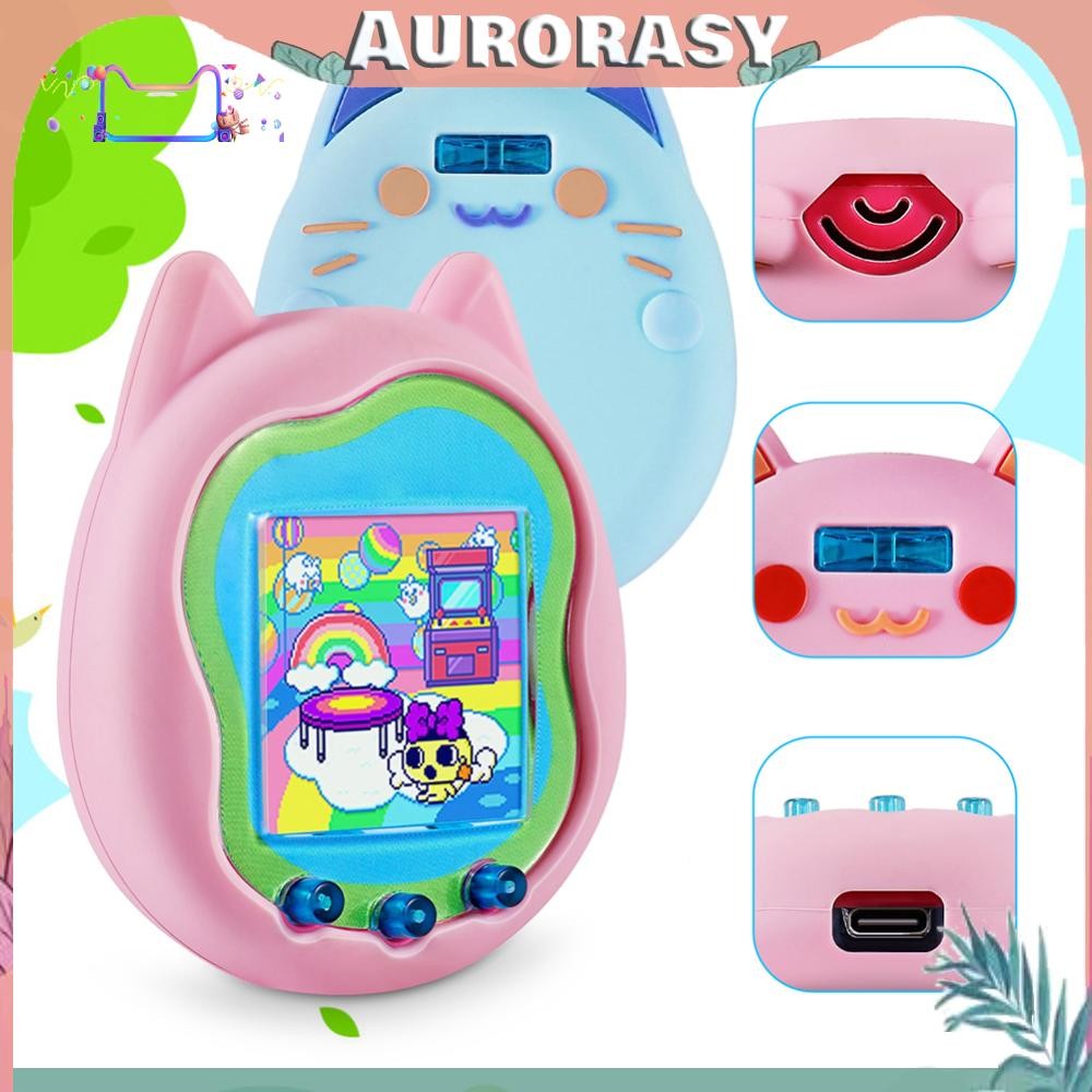 [AS] เคสซิลิโคนการ์ตูนฝาครอบป้องกันแขนป้องกันผิวสําหรับ Tamagotchi Uni