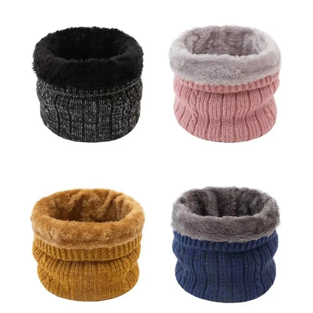 ผ้าพันคอถัก OSIER แบบสองชั้นบุขนแกะ สวมใส่ง่าย อบอุ่นกันลม ในฤดูหนาว และเหมาะสำหรับกิจกรรมกลางแจ้ง - รูปที่ 3