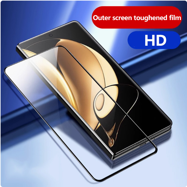 กระจกนิรภัยคลุมทั้งหมดสําหรับ Honor Magic Vs3 V3 V2 RSR 9H ฟิล์มติดโทรศัพท์ป้องกันหน้าจอ