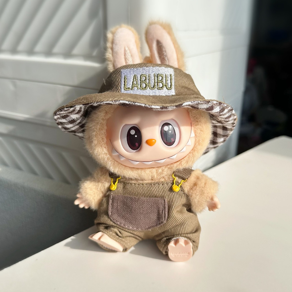 สําหรับ 17 ซม. Labubu v2 ตุ๊กตาเสื้อผ้าแฟชั่น Hoodies เสื้อผ้าตุ๊กตาสี Match Hoodies ตุ๊กตาอุปกรณ์เสริม