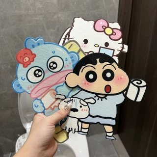 ღ สติ๊กเกอร์ห้องน้ำลายการ์ตูนเครยอนชินจัง น่ารักๆ Hello Kitty สติ๊กเกอร์ดับกลิ่นในห้องน้ำ