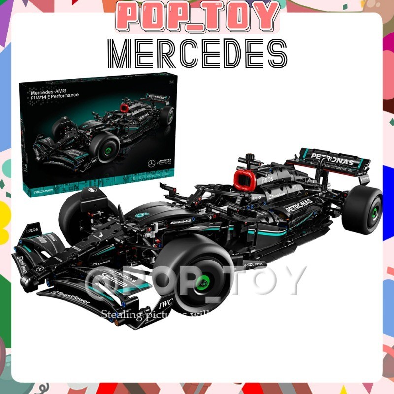 เข้ากันได้กับ 42171 Mercedes-AMG F1 W14 E ประกอบรถของเล่น