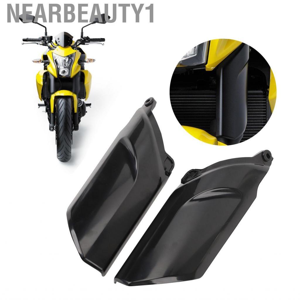 Nearbeauty1 ฝาครอบกันสะเทือนโช๊คลดแรงต้านลมแฟริ่งสีดำสำหรับ ER6N ER-6N 2012 ถึง 2016