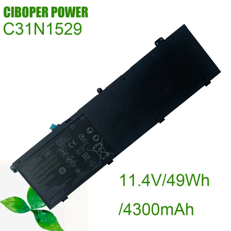 CP Original Laptop Battery C31N1529 11.4V/49Wh/4300mAh For Tablets C31P0C1 C31POC1 ​B8230 B8230UA BU