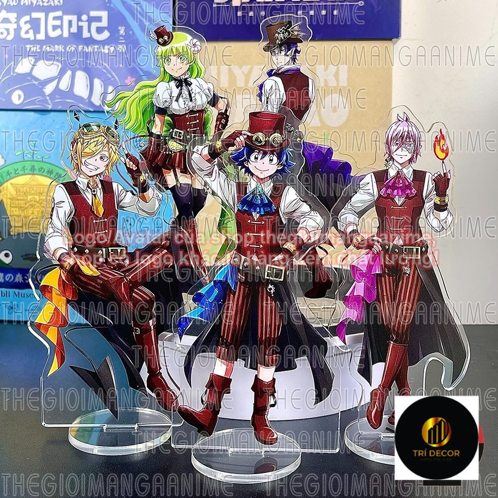 (MECHANIC) PRICE โมเดลสแตนดี้ IRUMA พร้อมภาพ Mairimashita! Iruma-kun อะนิเมะ chibi อะคริลิครูปปั้นไม