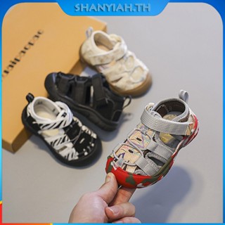 รองเท้ากีฬา กันลื่น แต่งรูกลวง ระบายอากาศได้ดี สําหรับเด็กวั…