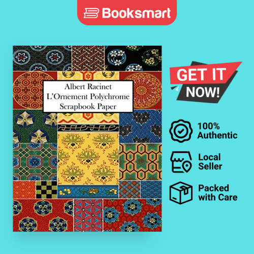 Albert Racinet Lornement Polychrome Scrapbook Paper - ปกอ่อน - อังกฤษ - 9781006843341