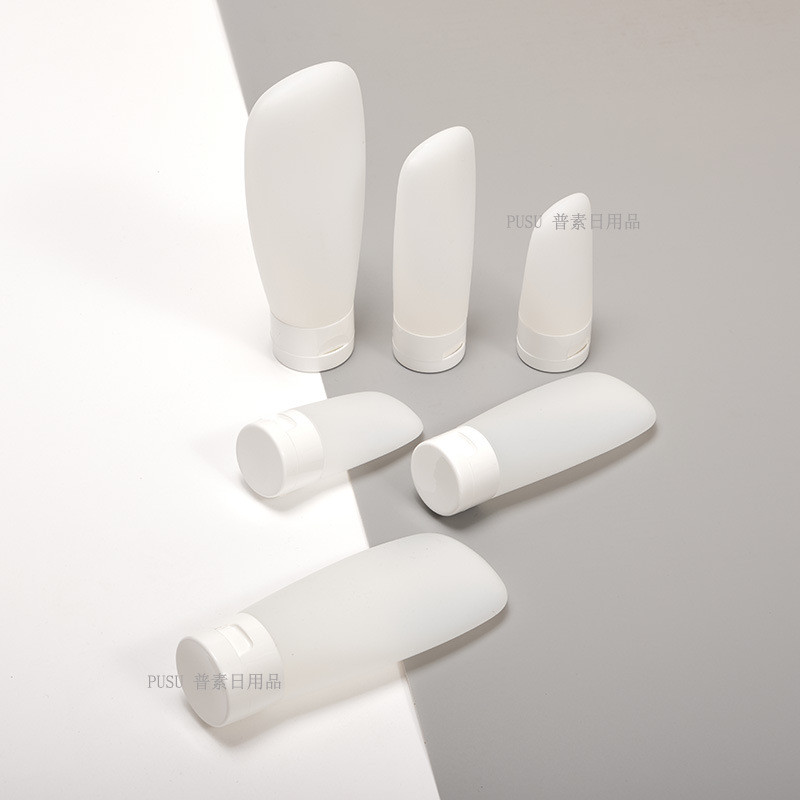 Suede Frosted Travel Sub-Packing Lotion Bottle เครื่องสําอางทําความสะอาดผิวหน้าครีมทามือแชมพูท่อ Flip Sub-Packing Bottle