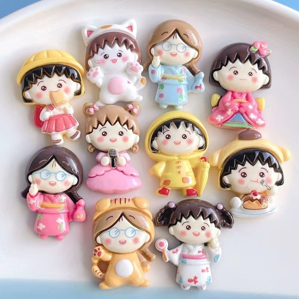 [100ในสต็อก] การ์ตูนลูกเล็กเรซิ่น DIY อุปกรณ์เสริมครีมกาววัสดุแฮนด์เมดเคสโทรศัพท์มือถือโฮมเมดเครื่องประดับผมรองเท้าหลุมตกแต่ง