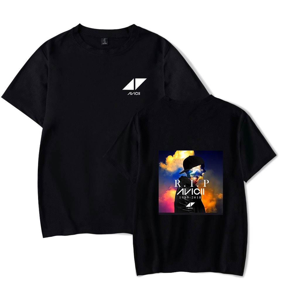 T-ShirtAlimoo DJ avicii เสื้อยืดผ้าฝ้ายสำหรับผู้ชายผู้หญิงขนาด XXS 4XL S-5XL