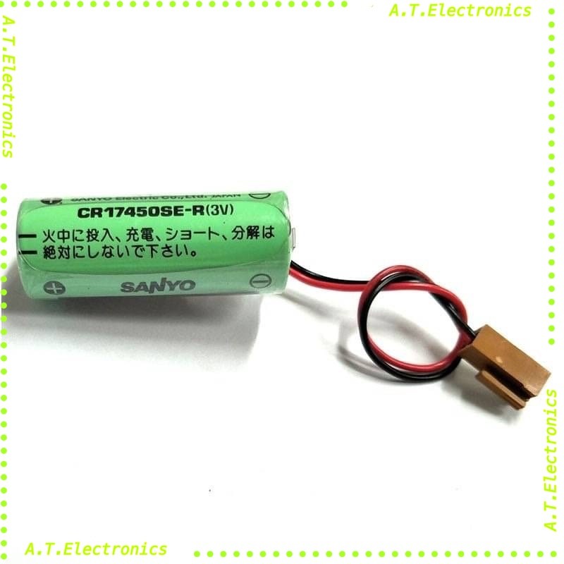 แบตเตอรี่CR17450SE-R 3V A98L-0031-0012 พร้อมส่งในไทย CR17450SE-   SANYO 3V A98L-0031-0012