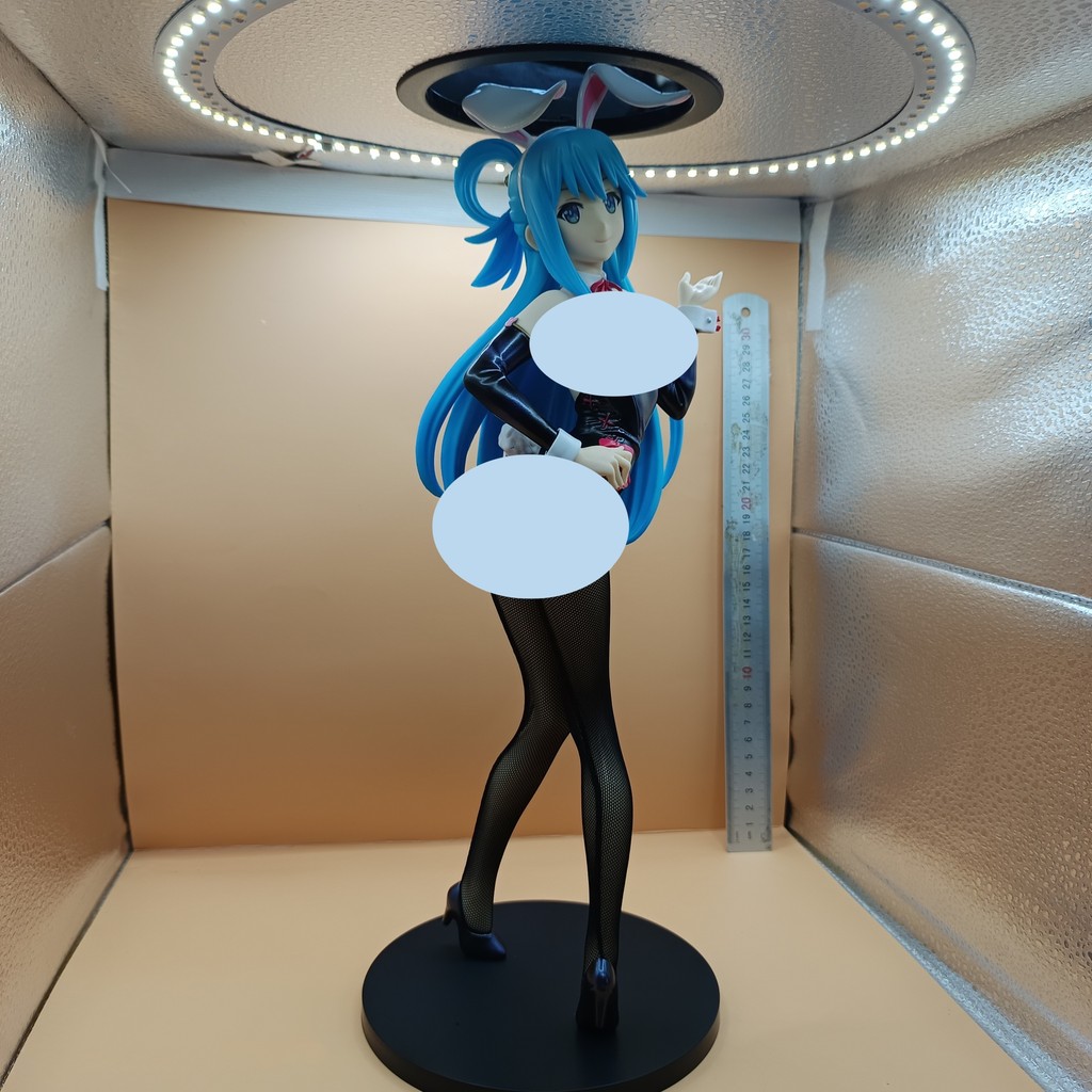 อะนิเมะ KonoSuba 2: Aqua Bunny Ver 1/4 Scale รูปปั้นคอลเลกชันรูปของเล่นของขวัญวันเกิด