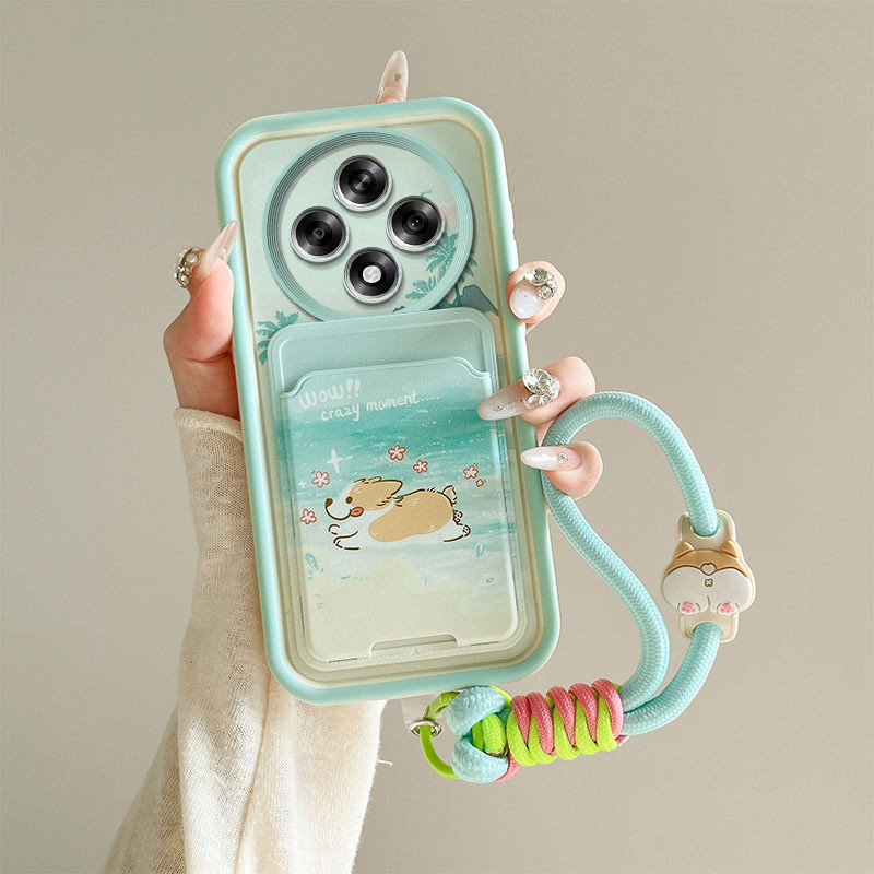 เคส oppo reno 12f 5g กระเป๋าใส่บัตรพร้อมเคสโทรศัพท์สําหรับเคส oppo reno 12f 5g ราคา ถูกที่สุด ดีลบีเคเค แกลเลอรีภาพที่ 5