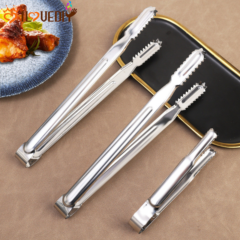 [ แนะนํา] คลิปหนีบอาหารฟันฉลามสแตนเลส – เครื่องมือทําอาหารในครัว – ที่หนีบอบขนม – บาร์บีคิวพลิกตอง – กันลื่น, ป้องกันน้ําร้อนลวก, ประหยัดแรงงาน