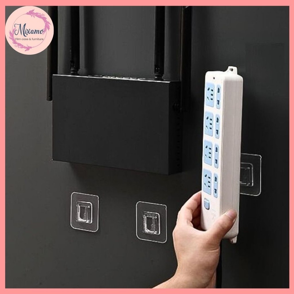 –MXM–ตะขอติดผนัง ตะขอแขวนของ ตัวผู้+ตัวเมีย 1 คู่ กันน้ำ ที่แขวนของอเนกประสงค์ ที่แขวนรูป #U-0017