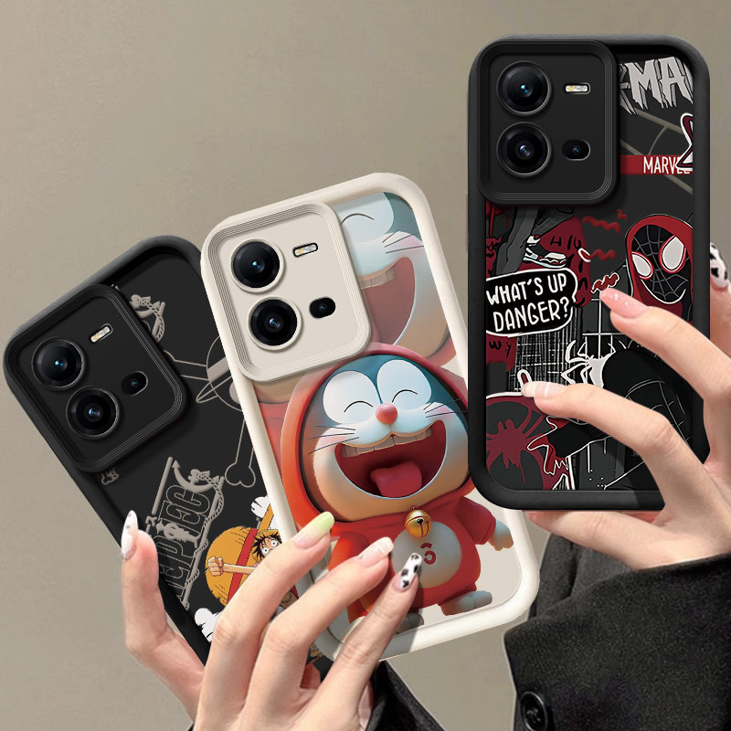 เคส vivo v25 5g, รูปหล่อซิลิโคนนุ่มโทรศัพท์กรณี วันพีช KLQ2TY1