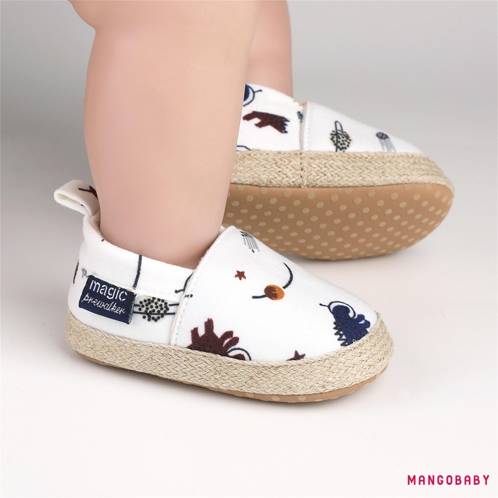 มก-เด็กทารกรองเท้าเด็กผู้หญิงไดโนเสาร์พิมพ์ปิดนิ้วเท้าเดินรองเท้าสบายๆบนรองเท้าสําหรับฤดูใบไม้ผลิฤดูใบไม้ร่วง - รูปที่ 4