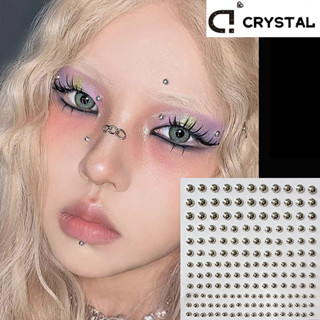 180pcs Non Piercing Face สติกเกอร์ Selfกาวนํามาใช้ใหม่ปลอมคิ…