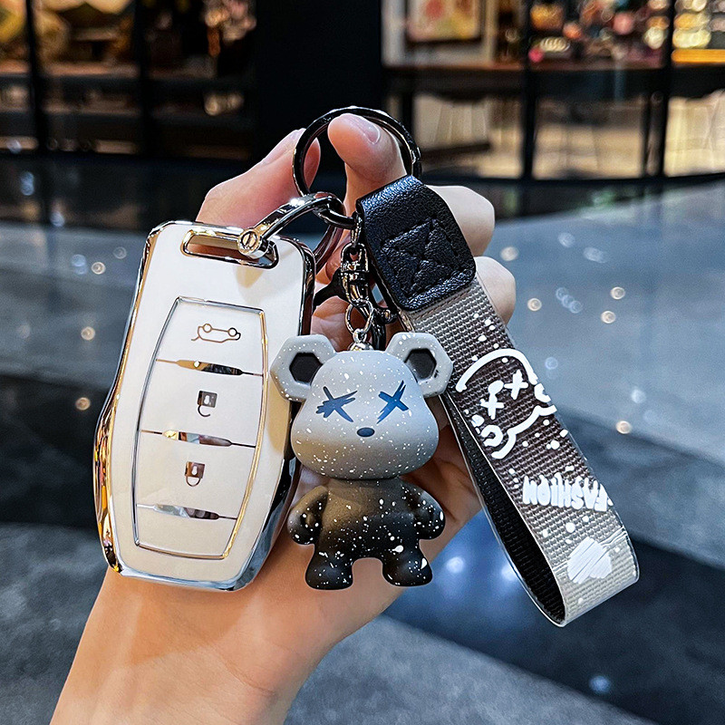 Dongfeng Scenery ix5 Key Case ทิวทัศน์สไตล์ใหม่ IX5 ดัดแปลงฝาครอบกุญแจกรณีหัวเข็มขัดภายในเฉพาะกรณีกุ