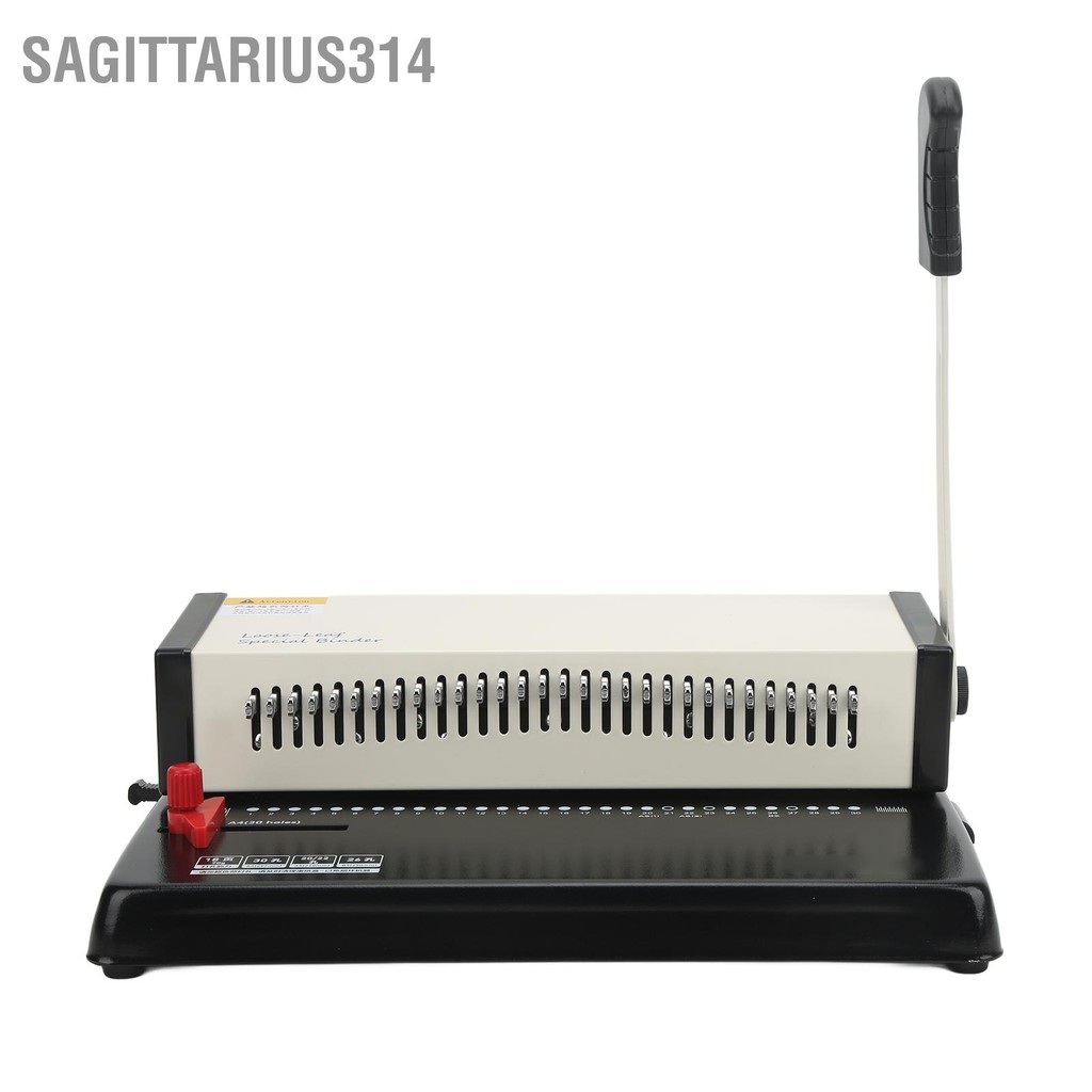 Sagittarius314 มัลติฟังก์ชั่นหลวมรูเจาะกระดาษตั้งโต๊ะเจาะผูกพันเครื่องมือ 9.5 มิลลิเมตรสนาม