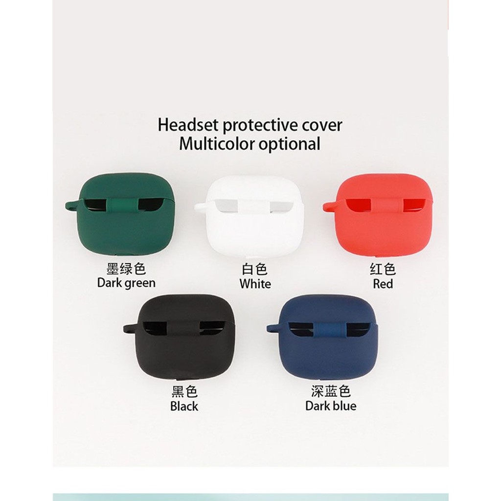 คุณภาพดีSolid Color Silicone Headphone Soft Cases Compatible For JEEP EW121 with Hook