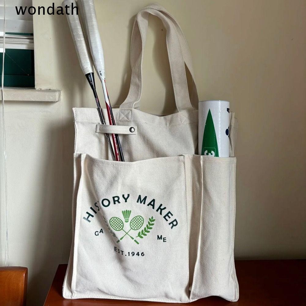 Wannda Racquet กระเป๋า,หนาสวมใส่ไม้แบดมินตันกระเป๋า,อุปกรณ์กีฬาแบดมินตันอุปกรณ์เสริมขนาดใหญ่ความจุกระเป๋าเก็บแขนป้องกัน