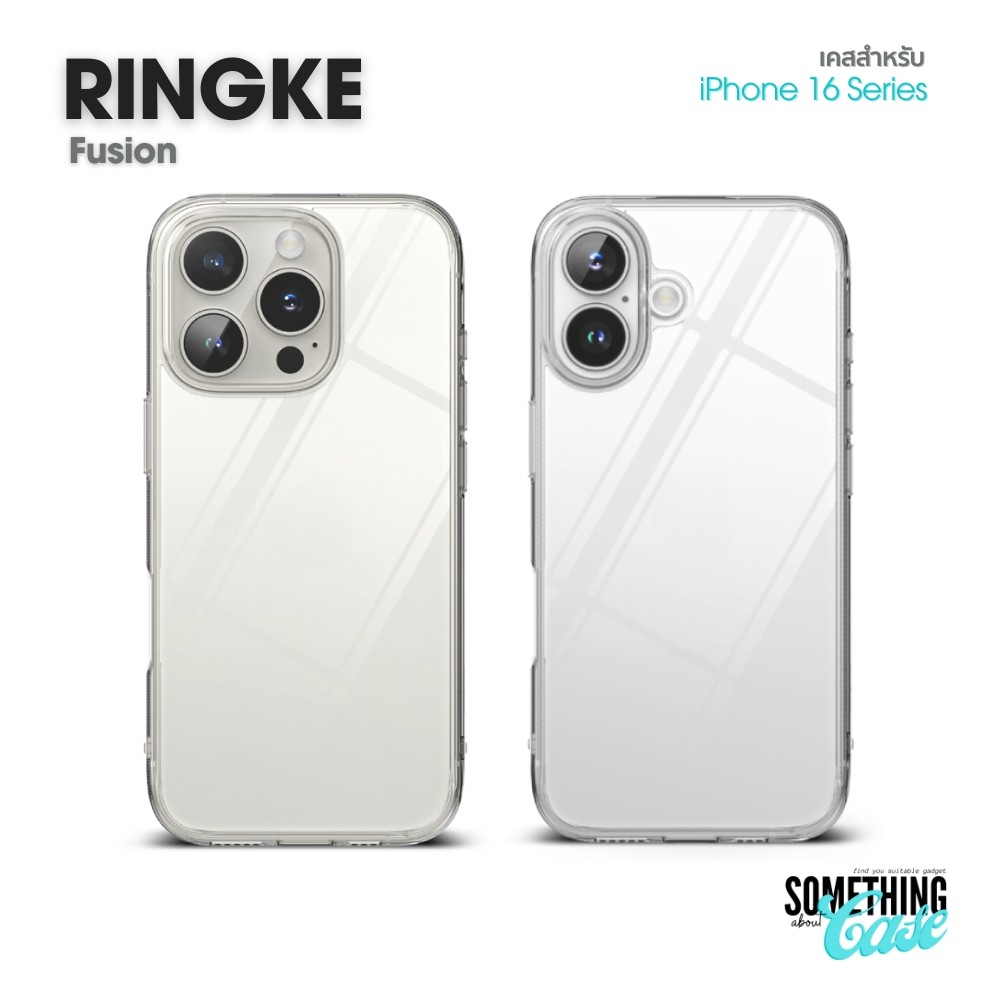 Ringke Fusion เคสสำหรับ iPhone 16 Pro Max, iPhone 16 Pro, และ iPhone 16
