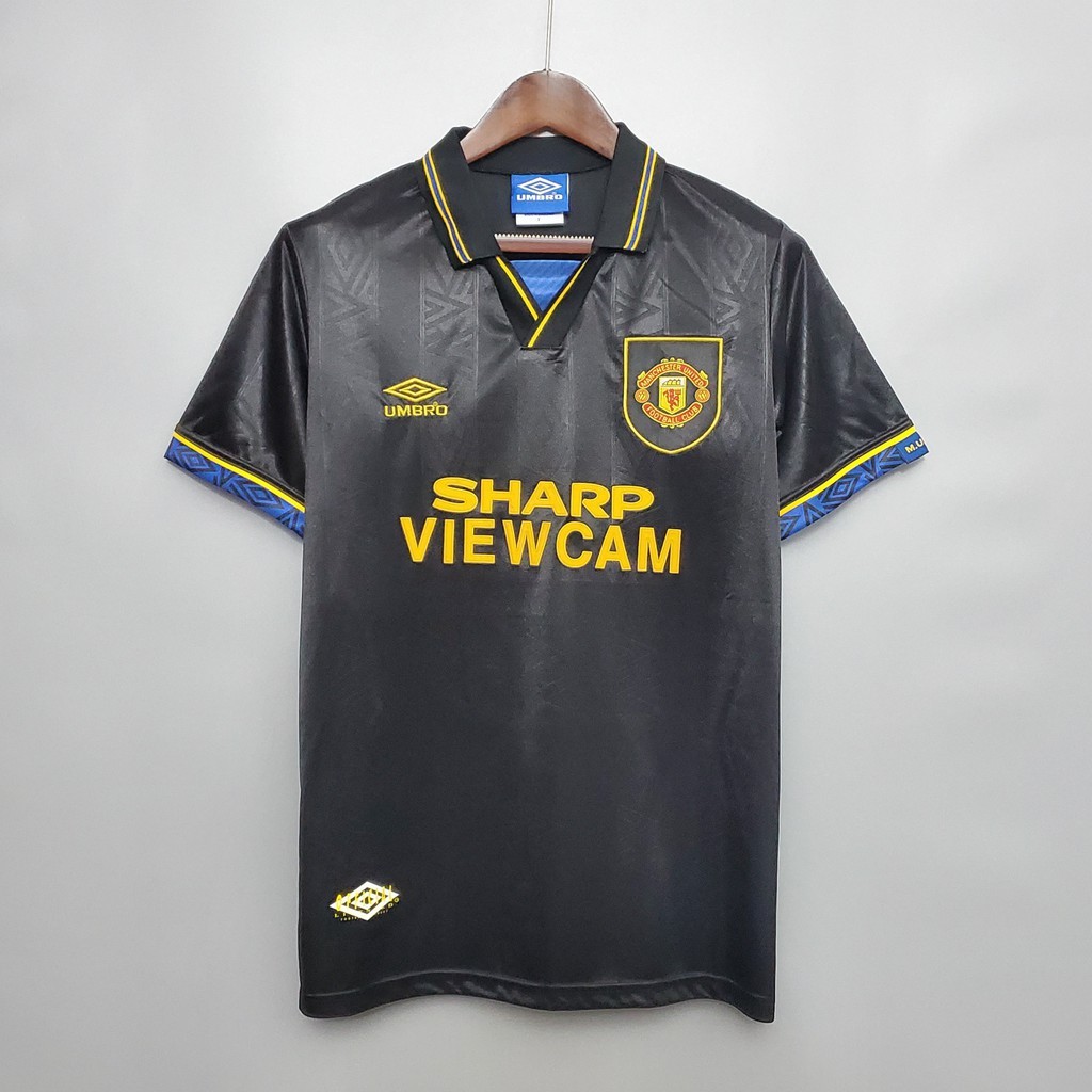 93-95 เสื้อแข่งฟุตบอลเยือนยูไนเต็ด MU
