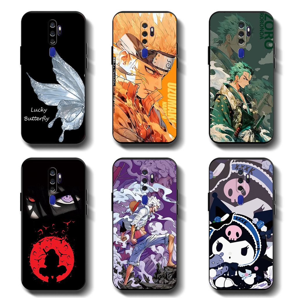 Softcase OPPO A9 2020 / A5 2020 Anticrack Casing คุณภาพสูง TPU cover Full Protection Silicon Black Rubber Case