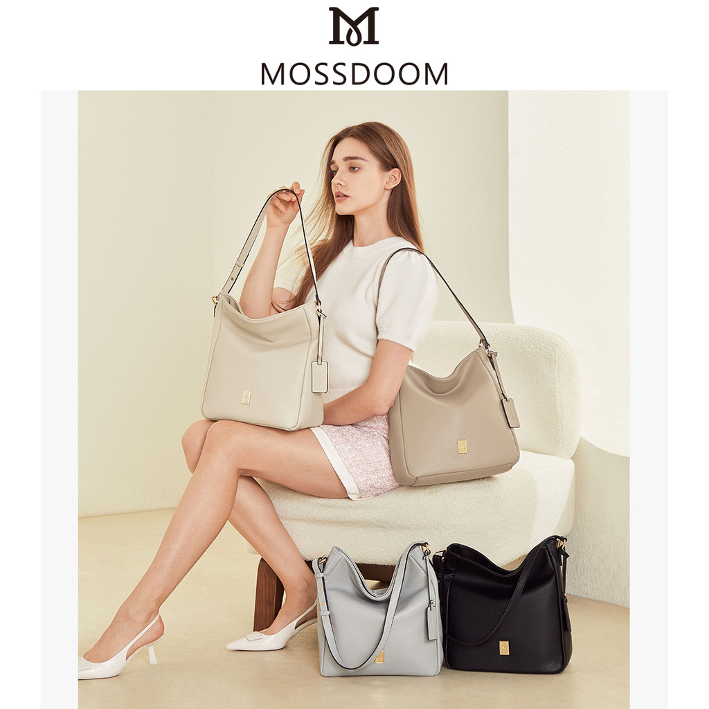MOSSDOOM Twyne Bag กระเป๋าแฟชั่นสุภาพสตรีกระเป๋าสะพายไหล่
