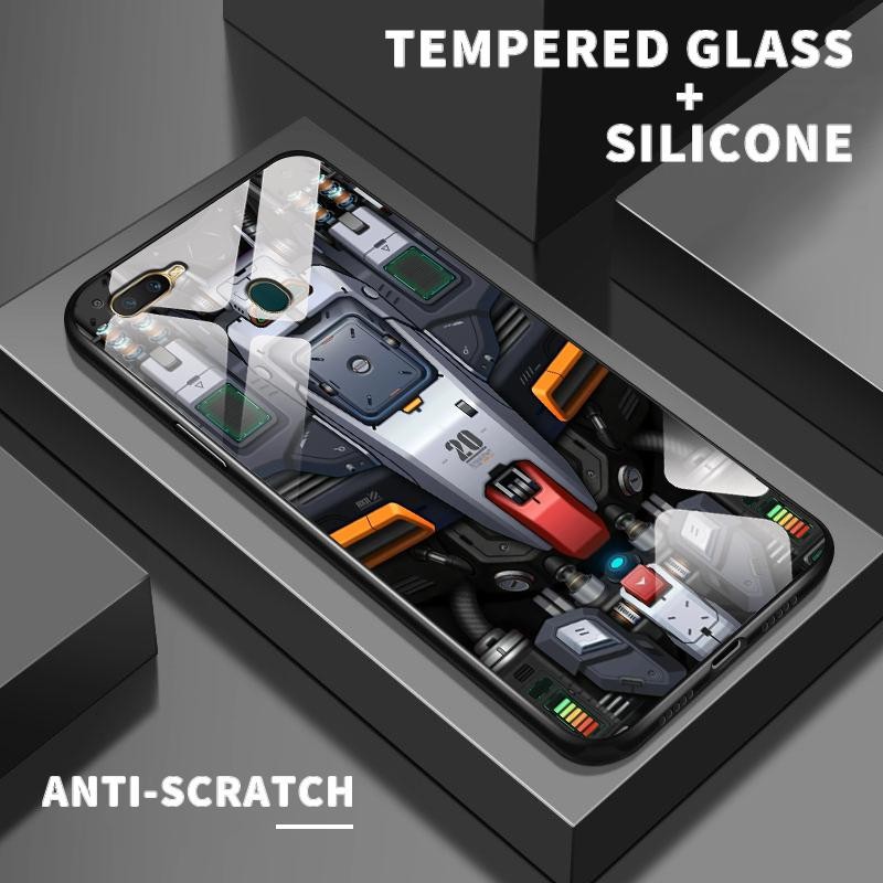 เหมาะสำหรับ OPPO A7 A7n A72 A73 A74 4G 5G A76 A77 A77s A7x A8 A83 กรณีโทรศัพท์มือถือกันกระแทกเคส Coo