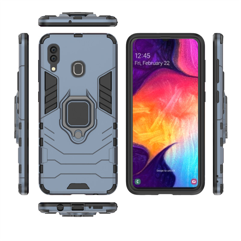 สําหรับ Samsung Galaxy A30, A20, ฝาครอบป้องกันโทรศัพท์เกราะที่มีศักยภาพ, เคสโทรศัพท์วัสดุ PC ป้องกันการระเบิด