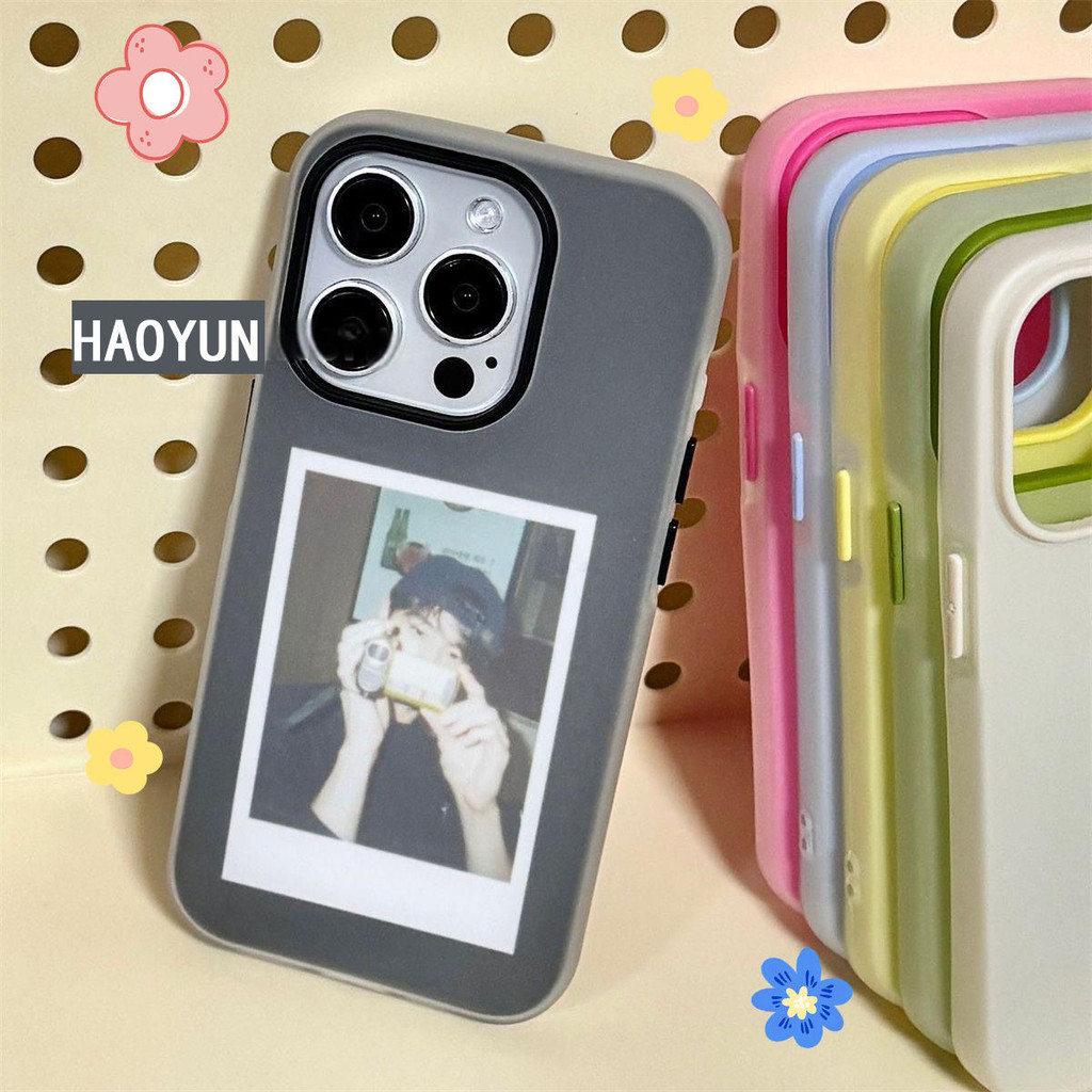 Matte Hard Plastic เคสทรศัพท์ For iPhone 16 Pro Max 13 11 15 14 12 16promax 13promax 14promax 15promax เคสโทรศัพท์มือถือ