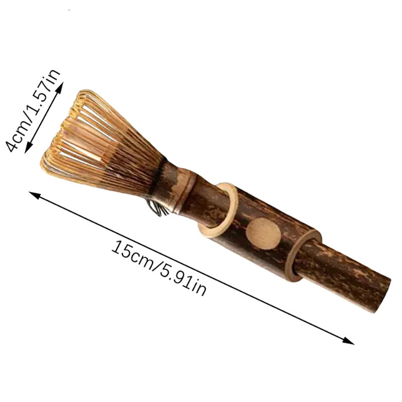 【พร้อมส่ง】 แปรงไม้ไผ่ชงชาเขียวมัทฉะ สำหรับละลายผงมัทฉะ Chasen - รูปที่ 5