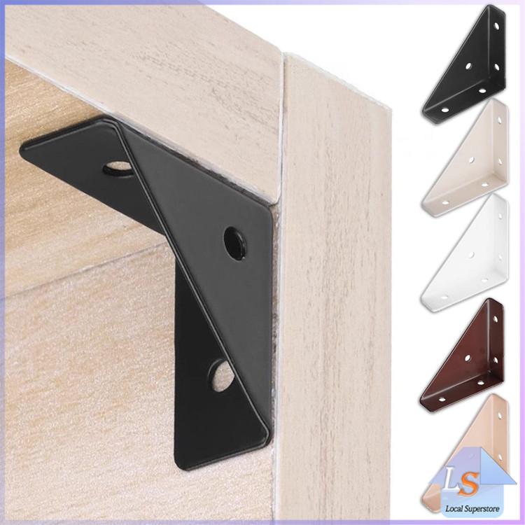 ฉากยึดเข้ามุม โครงเหล็กสแตนเลส  อุปกรณ์เสริมเฟอร์นิเจอร์ Steel corner code