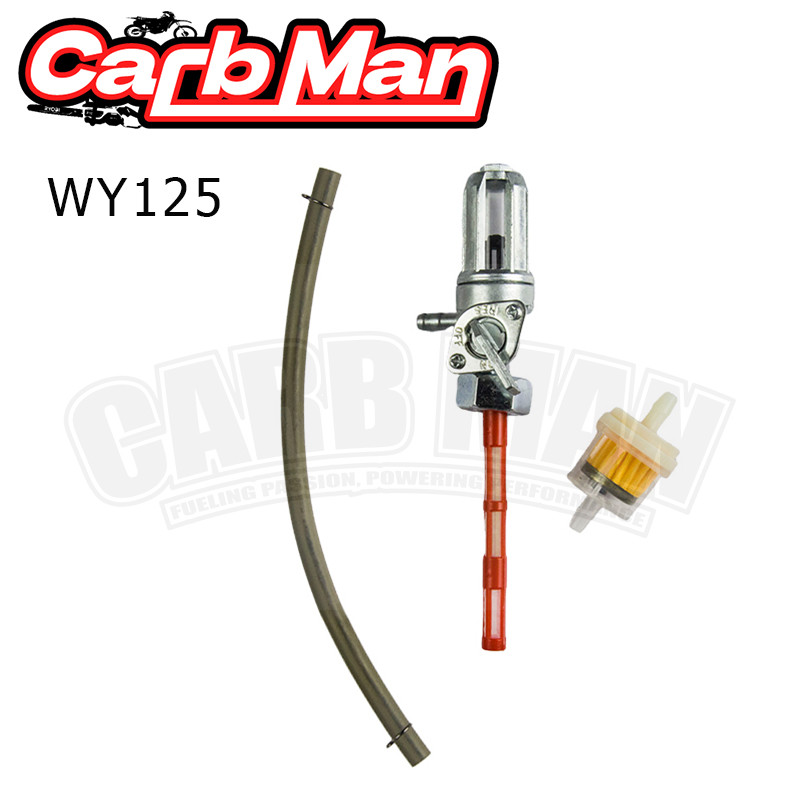 ก๊อกน้ำมันเบนซิน ชุดอุปกรณ์  ยนต์สำหรับ TMX 125 155 เก่า Rusi 125 WY125 WY150 CB 125