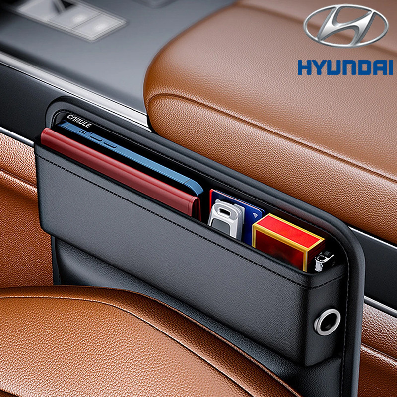 HYUNDAI IONIQ 5 N 6 CRETA SANTA STARGAZER X STARIA H-1 Elite กล่องเก็บของสำหรับเบาะรถยนต์