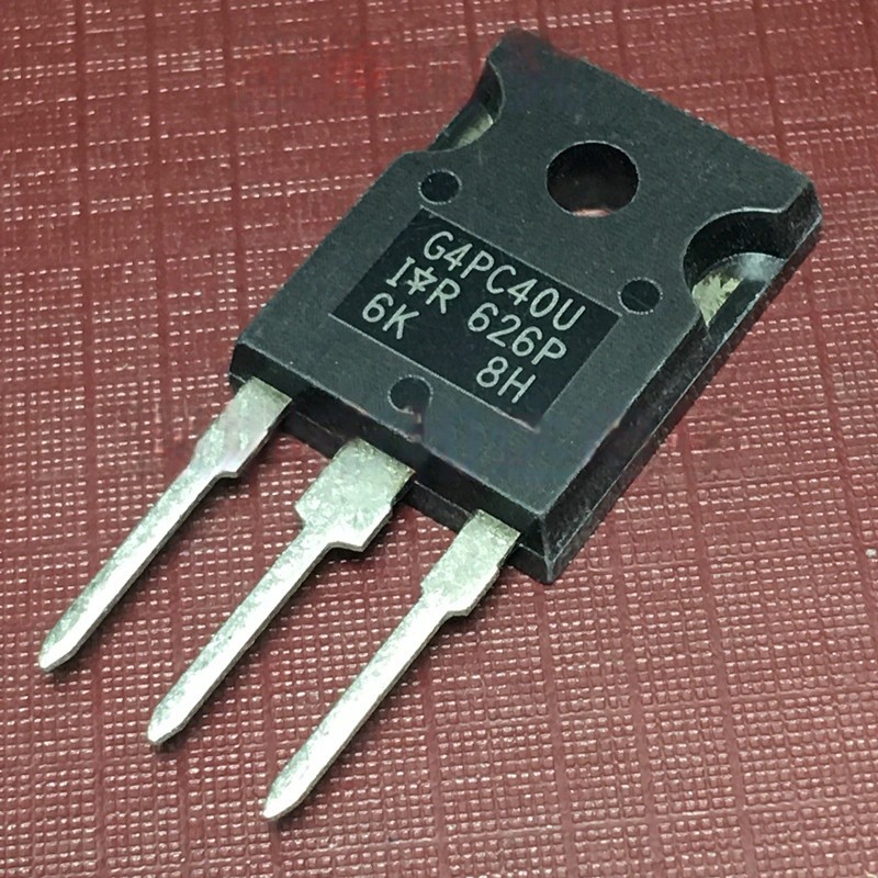 ((1 ชิ้น) ชิ้นส่วนอิเล็กทรอนิกส์ G4PC40U คลังสินค้าพร้อม TO-247 20A 600V MOS Field Effect Tube