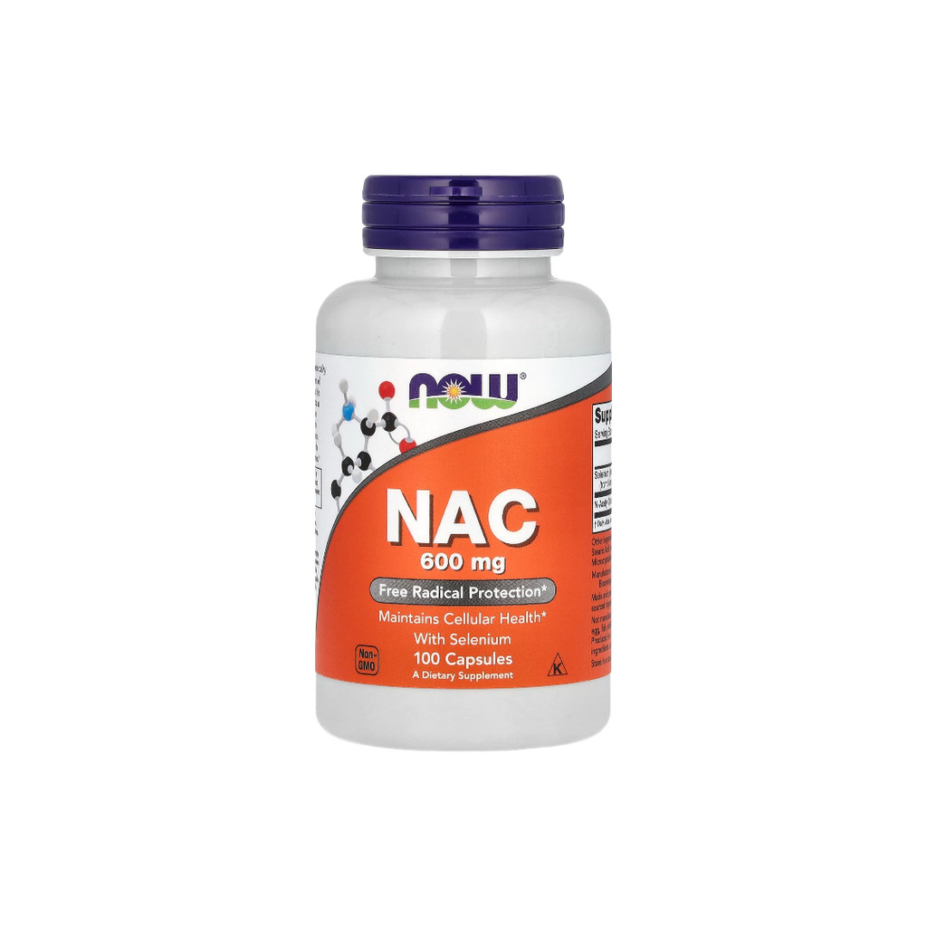 📢พร้อมส่ง 🔔  NOW Foods, NAC, 600 mg