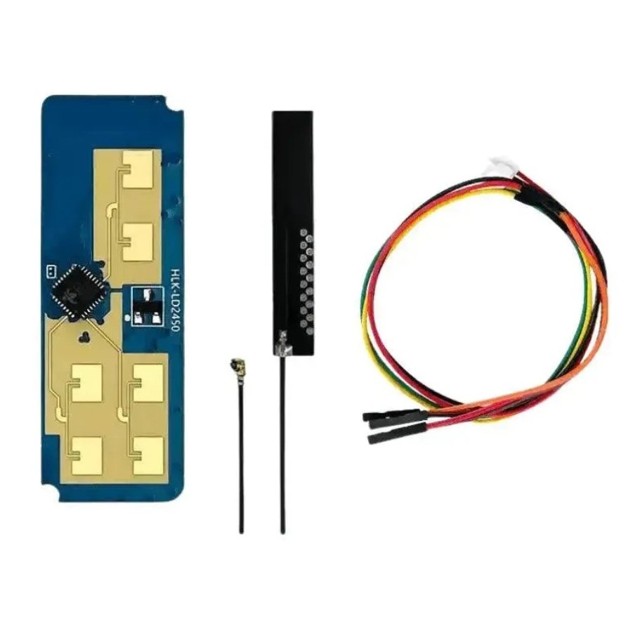 Wave mmWave HLK-LD2450 มิลลิเมตรโมดูลเซ็นเซอร์เรดาร์ตรวจจับมนุษย์ 8 เมตร | ความพึงพอใจของมนุษย์ + ตํ