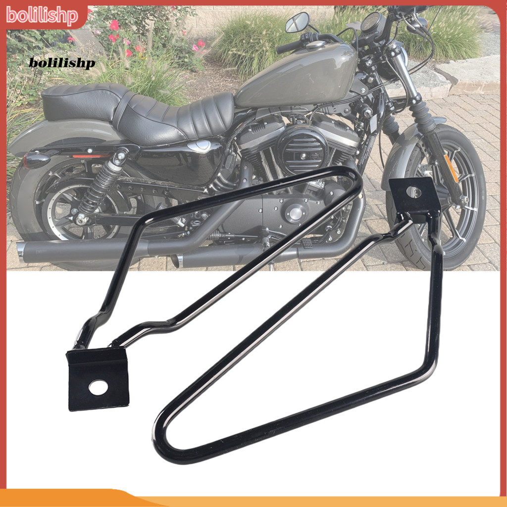 {bolished} 2 ชิ้น Compact Saddle Bag Bars Motorcycle Saddlebag Support Bars Replacement สําหรับ Spor