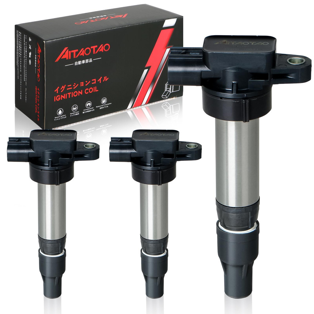 [ส่งตรงจากประเทศญี่ปุ่น]AITAOTAO คอยล์จุดระเบิดสำหรับรถยนต์ ชุด 3 ชิ้น สำหรับซูซูกิ มาสด้า นิสสัน 33