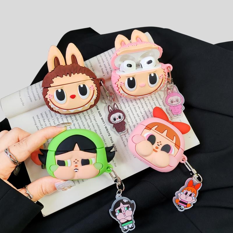 เคสหูฟัง ลายพัฟเกิร์ล Airpods 3 เคสการ์ตูนนูน Airpods1/2 เคสหูฟังบลูทูธ gen1 gen2 gen3 เคสหูฟังไร้สา