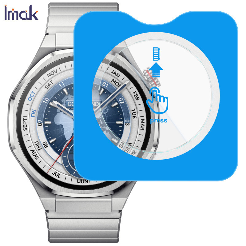 IMAK ฟิล์มกระจกสำหรับ สําหรับ Honor Watch 5 Ultra Clean Watch ฟิล์มกระจกนิรภัย